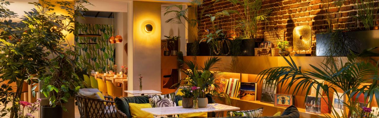 Le Six Hôtel - Winter garden